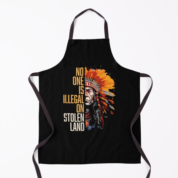 Item preview, NO ONE IS ILLEGAL ON STOLEN LAND - Indigenous Rights Advocate designed and sold by Joneneee.