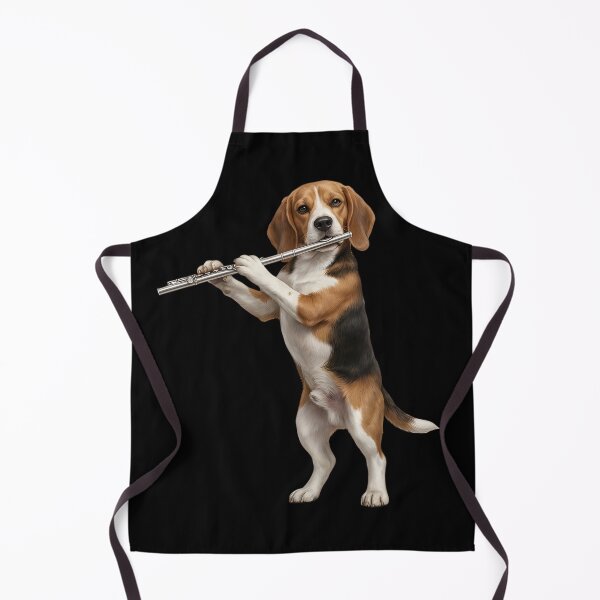 Item preview, Beagle Playing Flute Player Flutist Dog Lover designed and sold by TerryConnells.