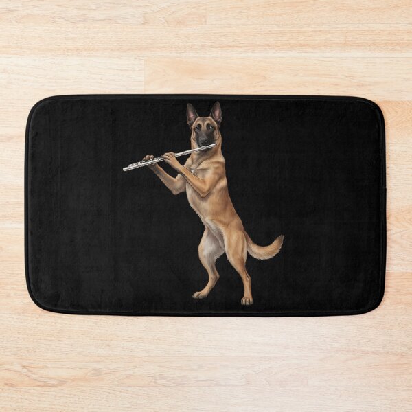 Item preview, Belgian Malinois Playing Flute Player Flutist Dog Lover designed and sold by TerryConnells.