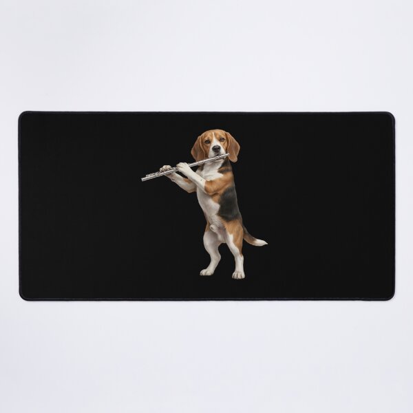 Item preview, Beagle Playing Flute Player Flutist Dog Lover designed and sold by TerryConnells.