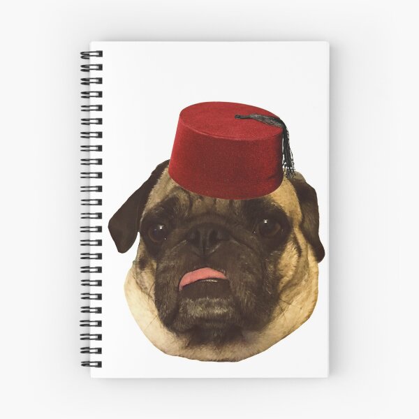 Item preview, Fez Hat Pug designed and sold by MagicMullet.