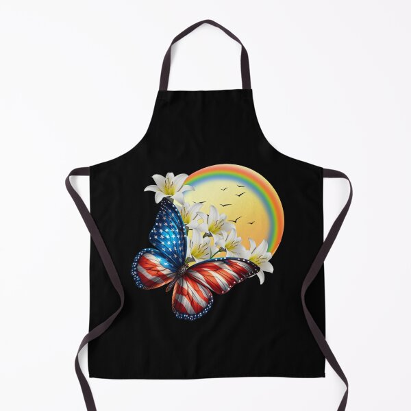 Item preview, Patriotic USA Flag Butterfly designed and sold by Ninon 888.
