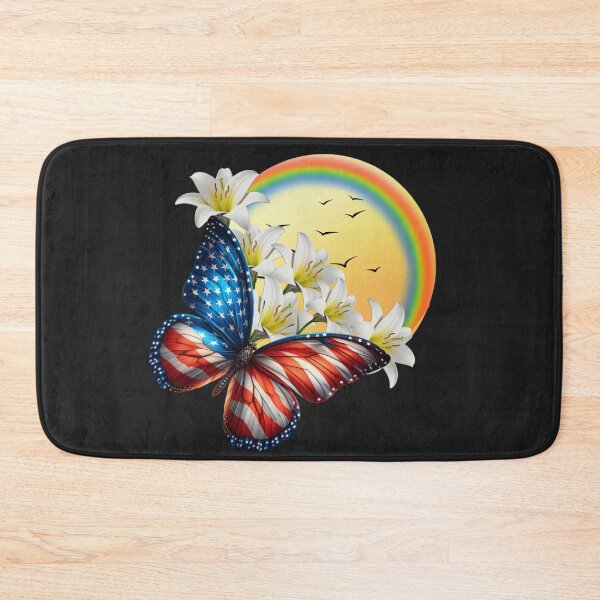 Item preview, Patriotic USA Flag Butterfly designed and sold by Ninon 888.