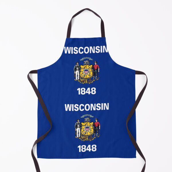 Item preview, Wisconsin State Flag - Badger State & Forward Heritage Pride designed and sold by NTGUILTY.