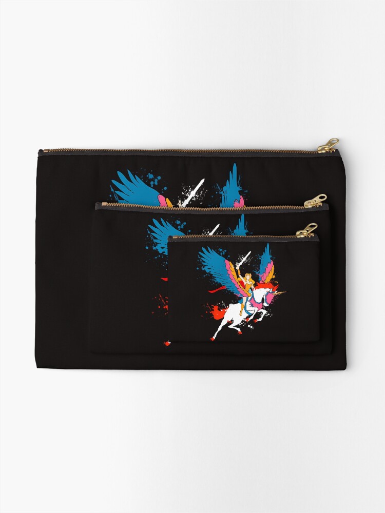 Thumbnail 2 of 4, Zipper Pouch, She Ra designed and sold by HobDesigns.