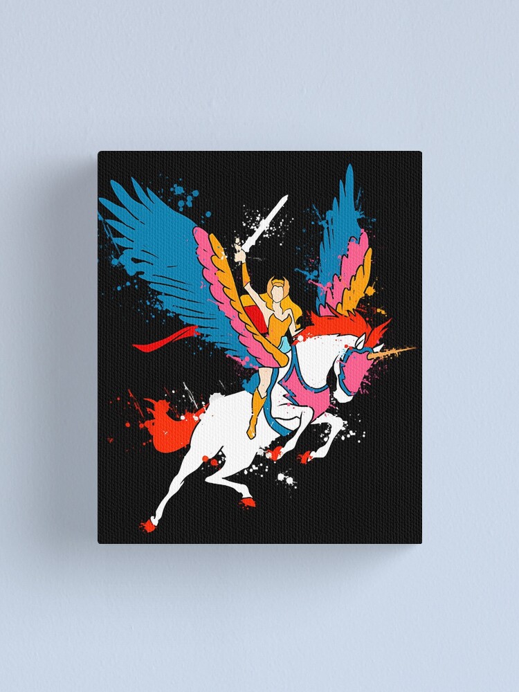 Thumbnail 1 of 3, Canvas Print, She Ra designed and sold by HobDesigns.