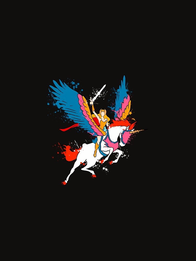 Aperçu 5 sur 5. Robe trapèze avec l'œuvre She Ra créée et vendue par HobDesigns.