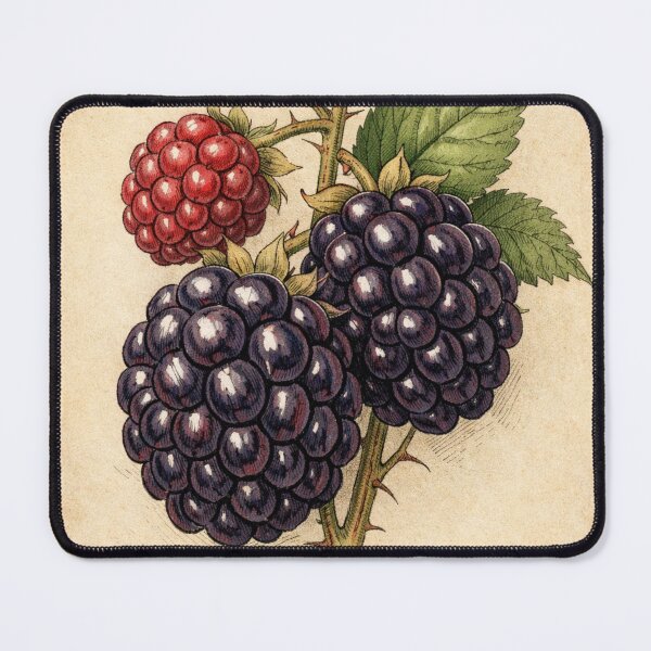 Item preview, Vintage Blackberry Botanical Print - Rustic Farmhouse Kitchen Wall Art designed and sold by Darlin8888.