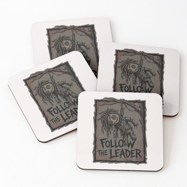 Item preview, "Follow The Leader" Macabre Woodcut Horror Design designed and sold by benjyjump.