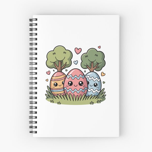 Item preview, kawaii Easter Eggs designed and sold by jkrphoto.