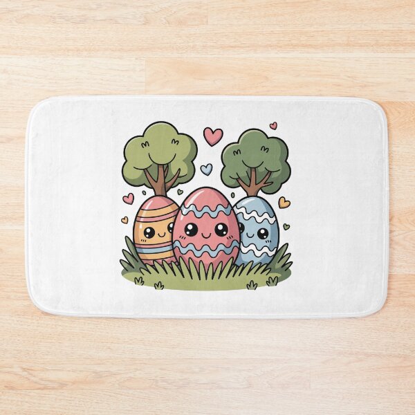 Item preview, kawaii Easter Eggs designed and sold by jkrphoto.