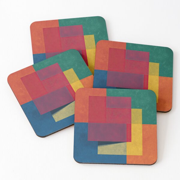 Item preview, Abstract Geometric Color Fields Bauhaus designed and sold by ArtHouseNiklas.