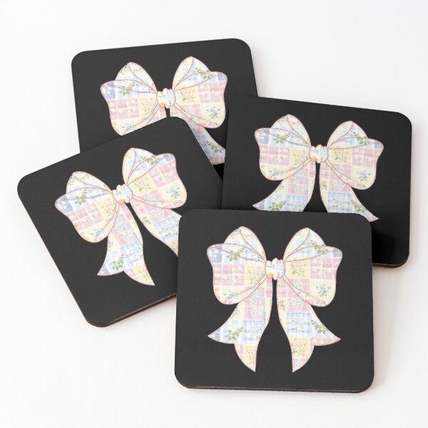 Item preview, Floral Coquette Spring Bow designed and sold by Szekeresrenato.