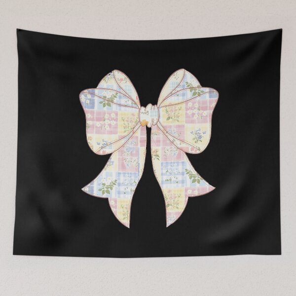 Item preview, Floral Coquette Spring Bow designed and sold by Szekeresrenato.