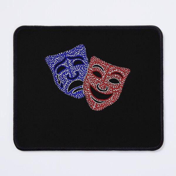Item preview, Comedy &amp; Tragedy Masks  designed and sold by Gluu22.