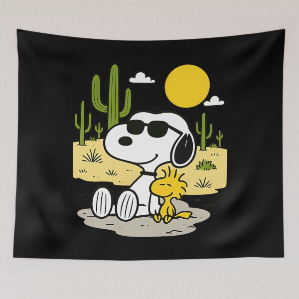 Item preview, Peanuts - Summer - Snoopy & Woodstock Desert designed and sold by Joneneee.