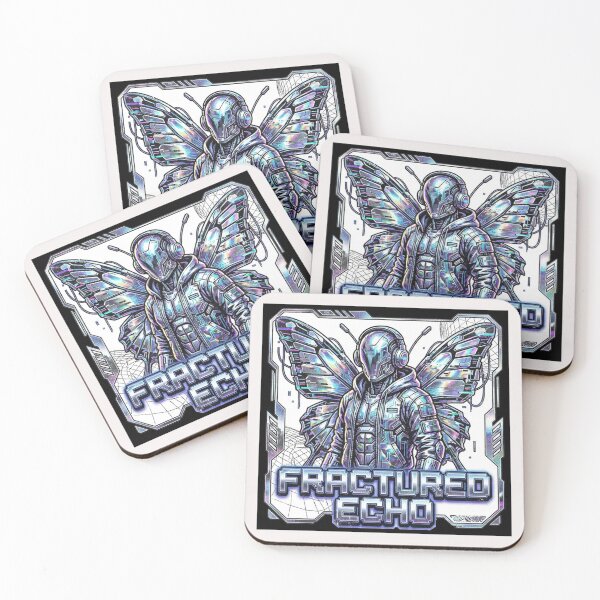 Item preview, 2000s Digital Grunge "Fractured Echo" Cyber Soldier Design designed and sold by benjyjump.
