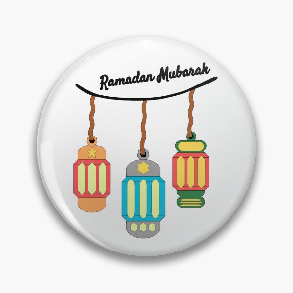 Item preview, Ramadan Mubarak Lanterns- Islamic Celebration Art designed and sold by GlistenStudio.