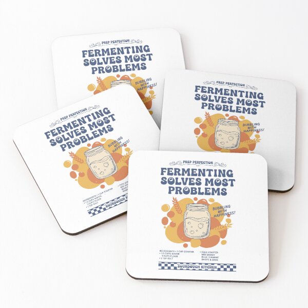 Item preview, sourdough Fermenting Solves Most Problems bread designed and sold by LuminOrb.