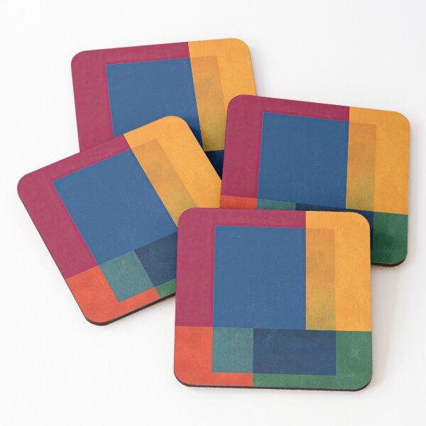 Item preview, Modern geometric color block designed and sold by ArtHouseNiklas.