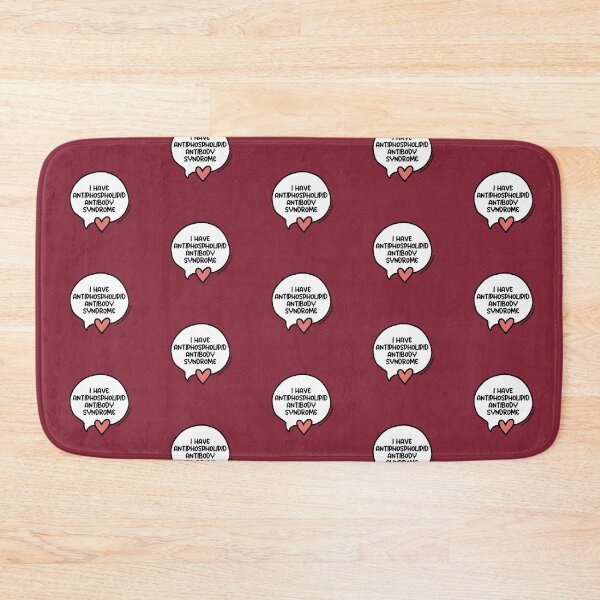 Item preview, I Have Antiphospholipid Andibody Syndrome Speech Bubble designed and sold by WCFreckles.