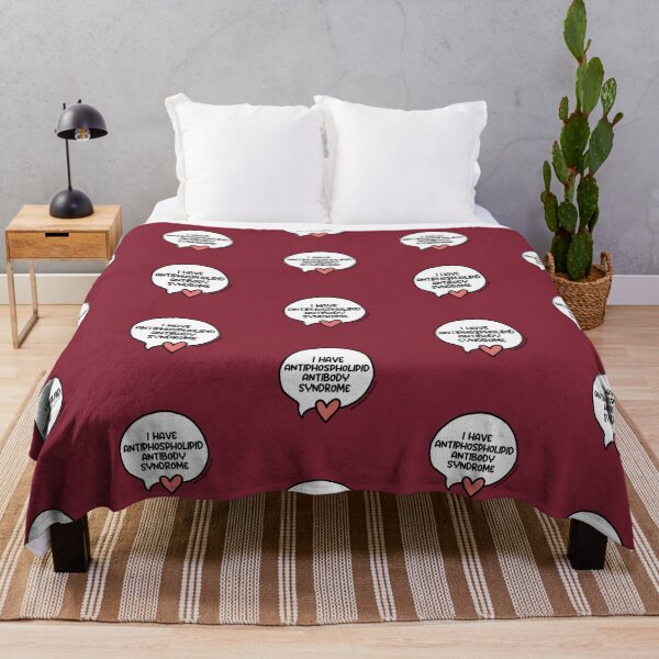 Item preview, I Have Antiphospholipid Andibody Syndrome Speech Bubble designed and sold by WCFreckles.