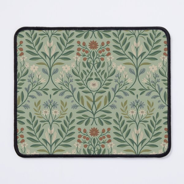 Item preview, William Morris Inspired Botanical Pattern | Arts and Crafts Seamless Floral Design designed and sold by Tamas Das.