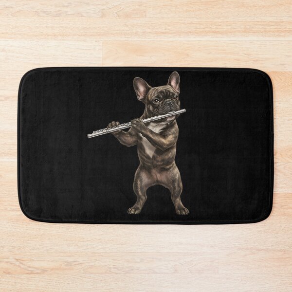 Item preview, French Bulldog Playing Flute Player Flutist Dog Lover designed and sold by TerryConnells.