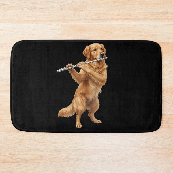 Item preview, Golden Retriever Playing Flute Player Flutist Dog Lover designed and sold by TerryConnells.