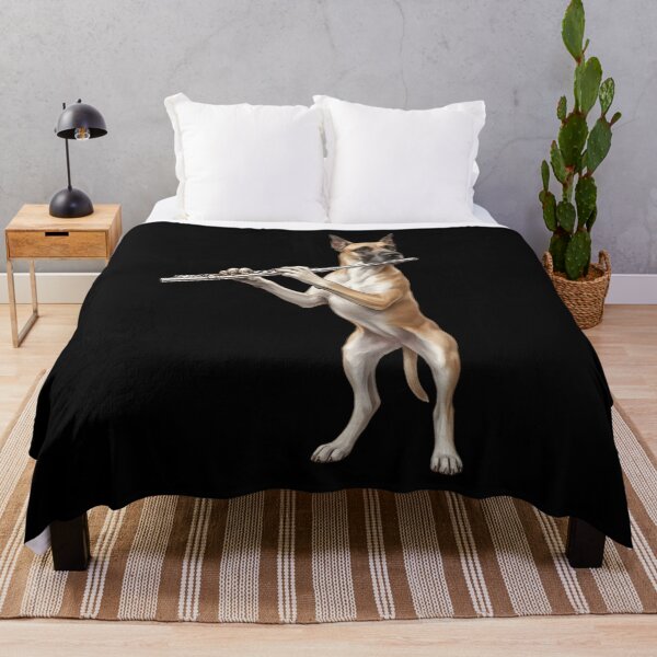 Item preview, Great Dane Playing Flute Player Flutist Dog Lover designed and sold by TerryConnells.