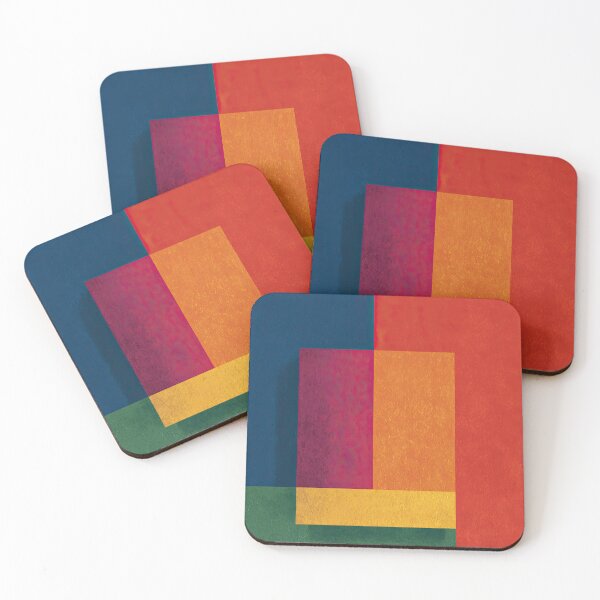 Item preview, Minimalist Bauhaus color block design designed and sold by ArtHouseNiklas.