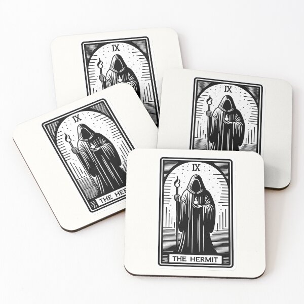 Item preview, The Hermit tarot card designed and sold by Roberta Calabrese.