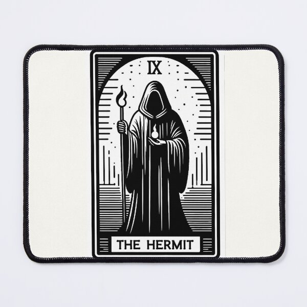 Item preview, The Hermit tarot card designed and sold by Roberta Calabrese.