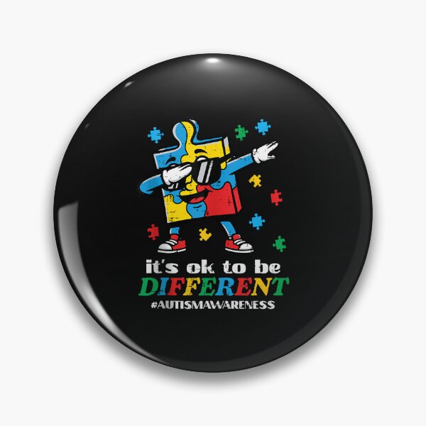 Item preview, Autism Puzzle Dab Ok To Be Different Asd Awareness Boys Kids designed and sold by yartyartyart.