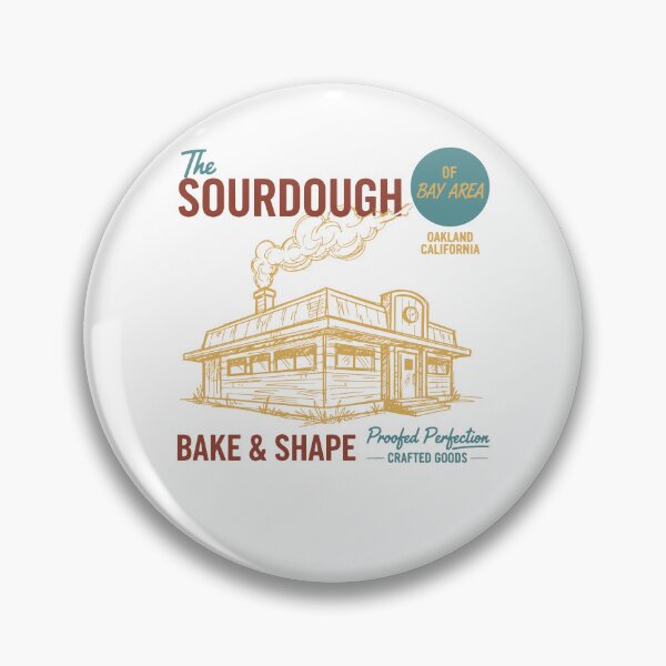 Artikelvorschau, Sauerteig Bake And Shape Bay Area Brotbacken Ära entworfen und verkauft von LuminOrb.