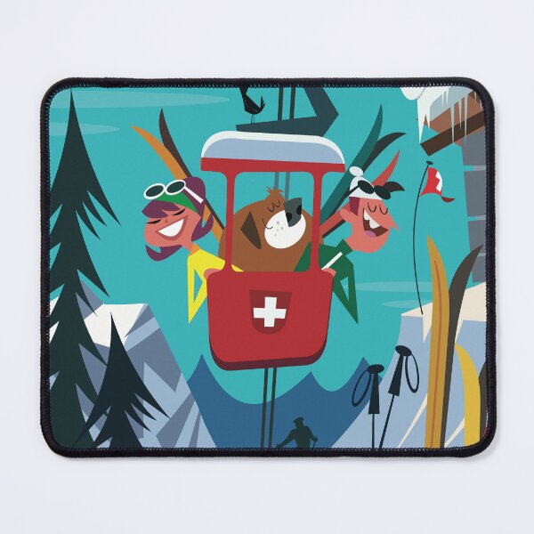 Item preview, Suisse ski poster designed and sold by GAGodel.