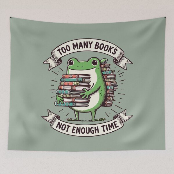 Item preview, Too Many Books Not Enough Time designed and sold by Scaryzz.