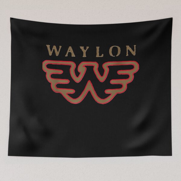 Item preview, Waylon Jennings Official Merchandise Flying Logo designed and sold by Shazam53.