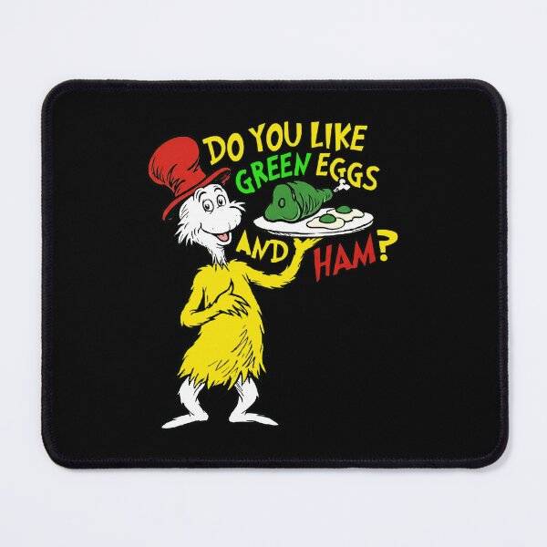 Item preview, Funny Green Eggs and Ham, Sam I Am Sublimation, Dr Seuss Do You Like Green Eggs And Ham designed and sold by PixelRag.