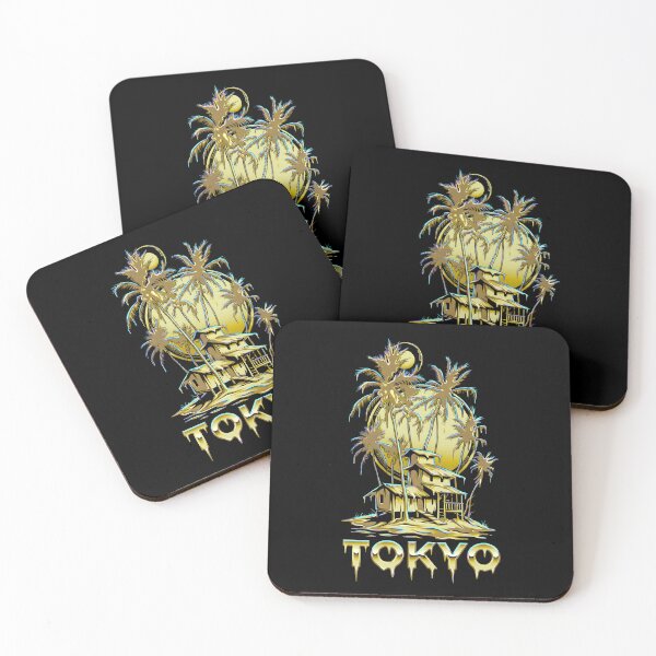 Item preview, Tokyo Drip Y2K Cyberpunk Tropical Golden Oasis 2026 designed and sold by MarCinu Art.