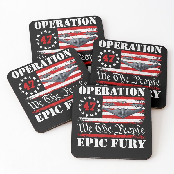 Item preview, Operation Epic Fury - We The People designed and sold by BingyBongoArt.