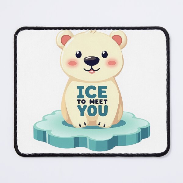 Item preview, Ice To Meet You Polar Bear designed and sold by BysonDesigns.