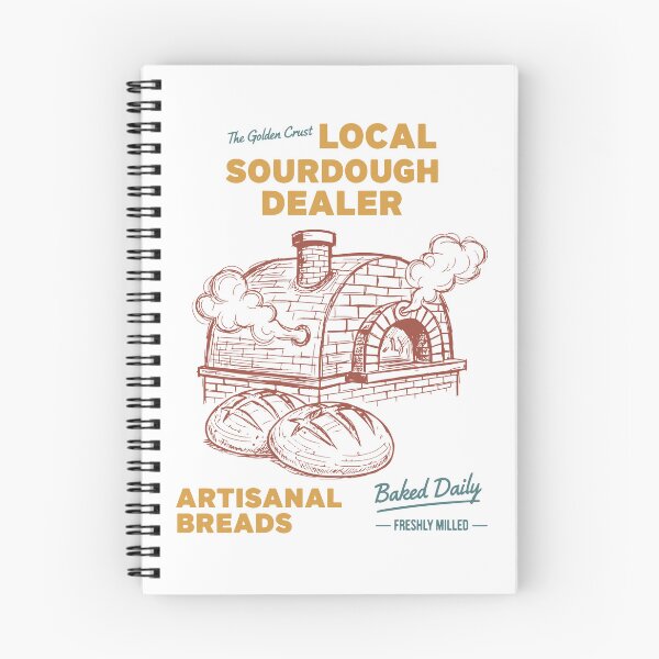Item preview, sourdough Local Sourdough Bread Baking Baker Era designed and sold by LuminOrb.