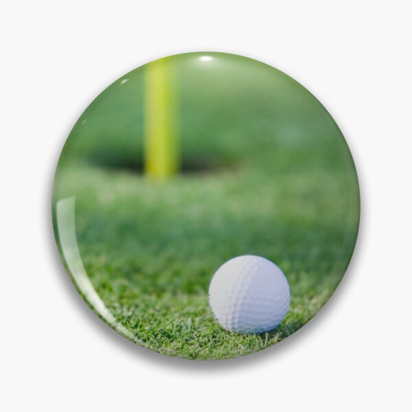 Item preview, Golf Ball Resting Beside the Hole designed and sold by katifinell.