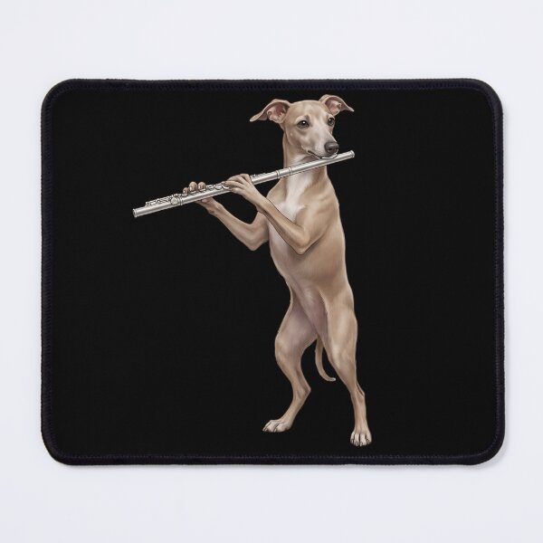 Item preview, Italian Greyhound Playing Flute Player Flutist Dog Lover designed and sold by TerryConnells.