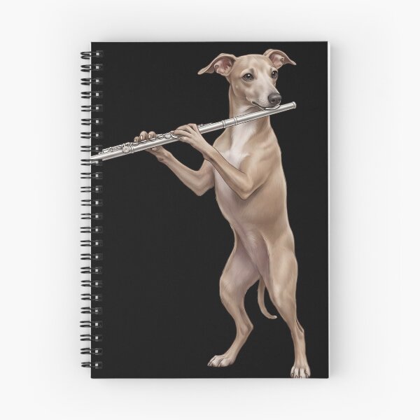 Item preview, Italian Greyhound Playing Flute Player Flutist Dog Lover designed and sold by TerryConnells.