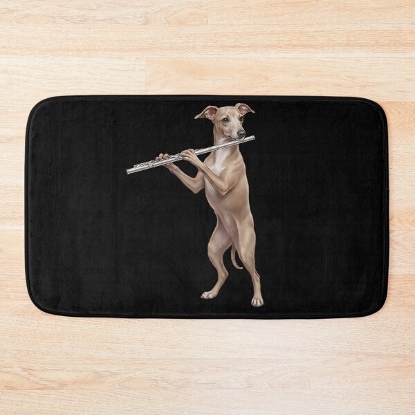 Item preview, Italian Greyhound Playing Flute Player Flutist Dog Lover designed and sold by TerryConnells.