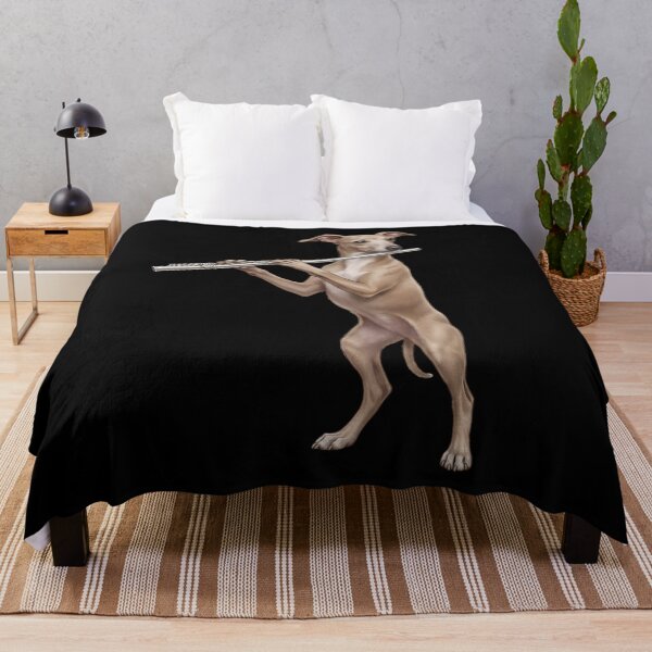Item preview, Italian Greyhound Playing Flute Player Flutist Dog Lover designed and sold by TerryConnells.
