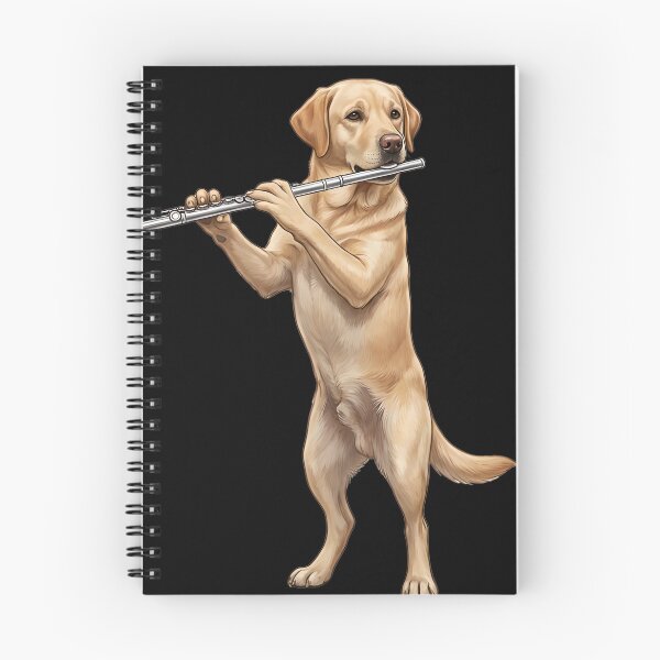 Item preview, Labrador Retriever Playing Flute Player Flutist Dog Lover designed and sold by TerryConnells.