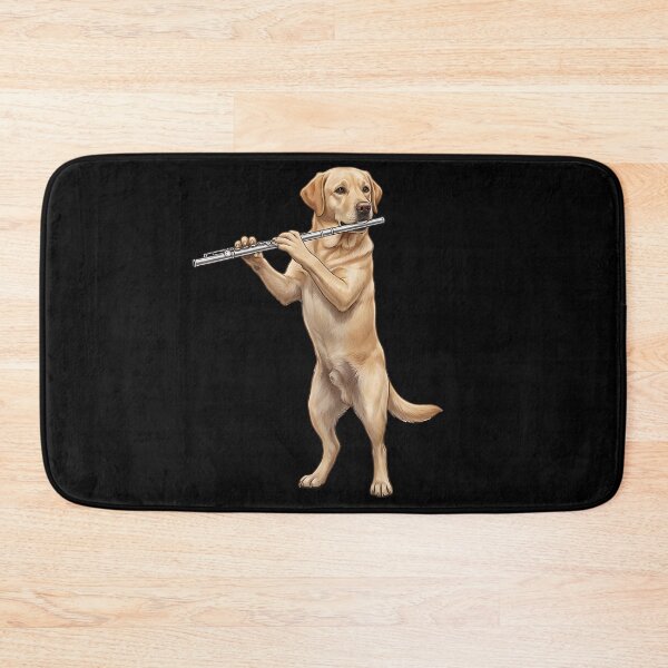 Item preview, Labrador Retriever Playing Flute Player Flutist Dog Lover designed and sold by TerryConnells.